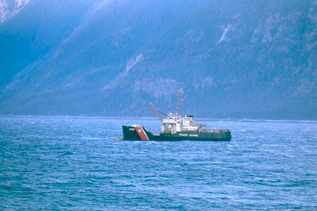 Eldred Rock 180′ buoy tender Bittersweet logging station. Dave Hardman 1963