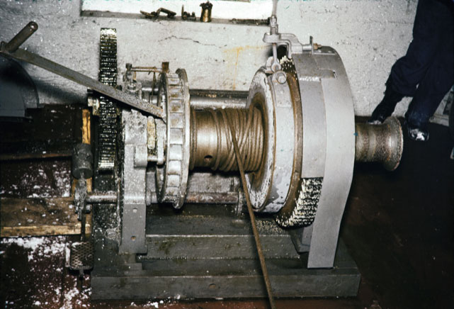 Boat House Winch. 1961 Dave Hardman